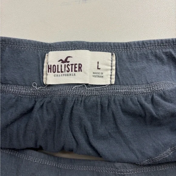 Hollister Charcoal Ruffled Mini Skirt - Picture 6 of 6